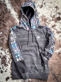 Canyon Hooey Ladies Hoodie - Black Aztec - Apparel - Hooey - Bronco Western Supply Co.