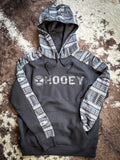 Canyon Hooey Men's Hoodie - Black/Grey - Apparel - Hooey - Bronco Western Supply Co.