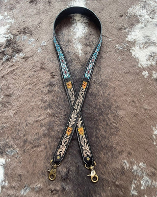 Myra Bag - Canyonlands Hand - Tooled Strap - Accessories - Myra Bag - Bronco Western Supply Co.