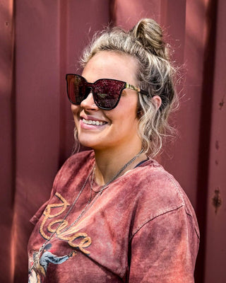 Capri Tangle - Free Oversized Sunglasses – Accessories from Bronco Western Supply Co.