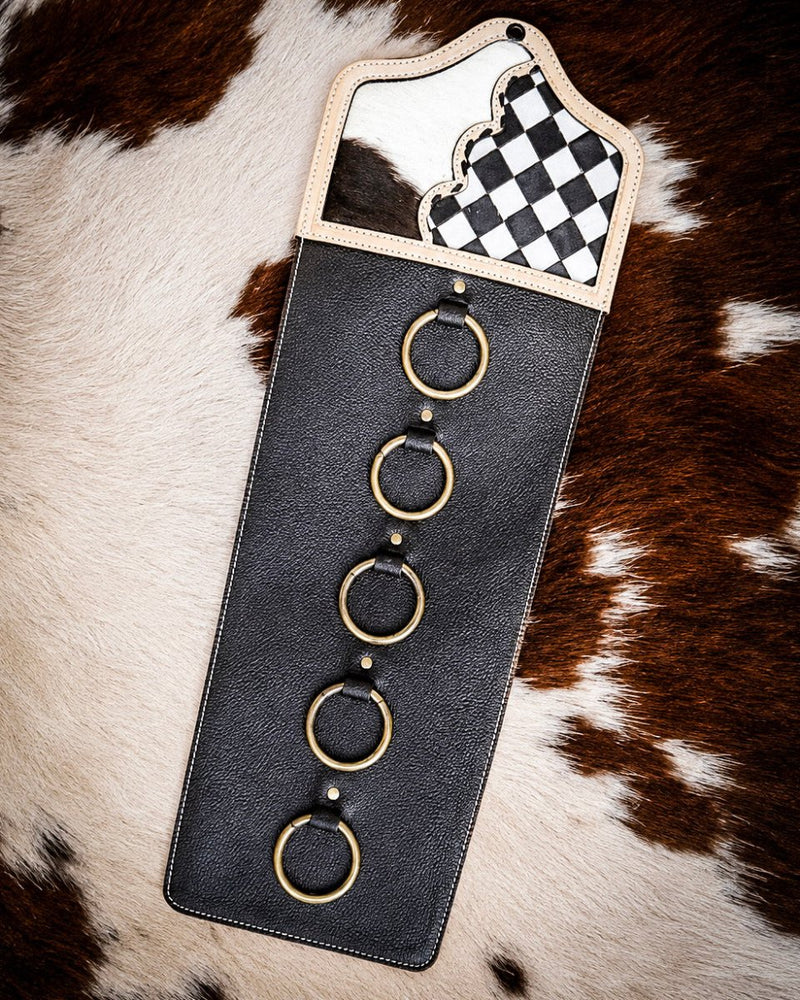 Checkmate Cowhide Wild Rag Scarf Hanger – Accessories from Bronco Western Supply Co.