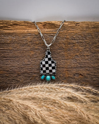 Checkmate Tag Necklace – Jewelry from Bronco Western Supply Co.