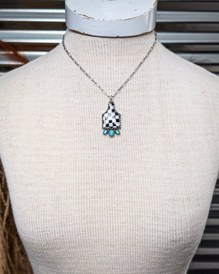 Checkmate Tag Necklace – Jewelry from Bronco Western Supply Co.