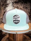 “CHEYENNE” Hooey Teal/Grey Hat - Apparel - Hooey - Bronco Western Supply Co.