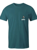 "Cheyenne" Teal Hooey T - Shirt - Apparel - Hooey - Bronco Western Supply Co.