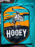 "Cheyenne" Teal Hooey T - Shirt - Apparel - Hooey - Bronco Western Supply Co.