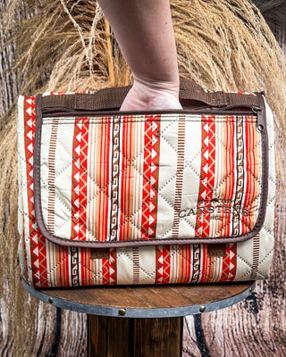 Chinlee Printed Stripe Picnic Blanket – Home Decor from Bronco Western Supply Co.