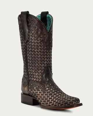 Chocolate Canyonette Corral Boots – Women's Boots from Bronco Western Supply Co.