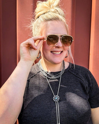 Classic Aviators - Tangle - Free Oversized Sunglasses – Accessories from Bronco Western Supply Co.