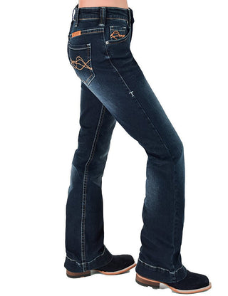 Classic DFMI Dark Bootcut Jeans by Cowgirl Tuff – Apparel from Bronco Western Supply Co.