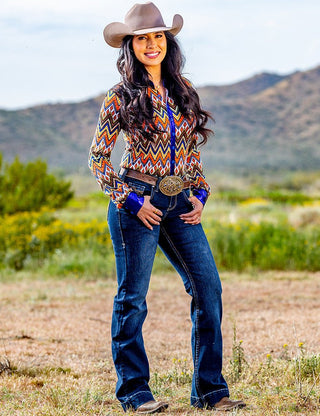 Classic DFMI Dark Bootcut Jeans by Cowgirl Tuff – Apparel from Bronco Western Supply Co.