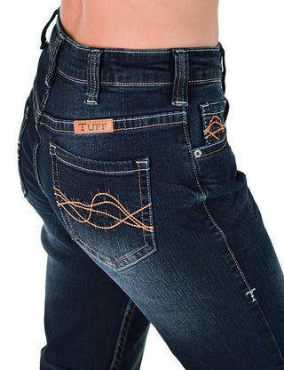 Classic DFMI Dark Bootcut Jeans by Cowgirl Tuff – Apparel from Bronco Western Supply Co.