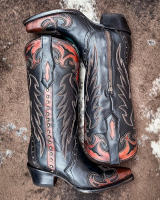 Cognac Bandit Corral Boot – Women's Boots from Bronco Western Supply Co.