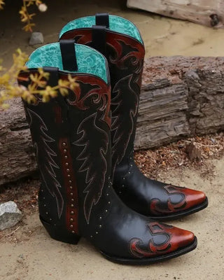 Cognac Bandit Corral Boot – Women's Boots from Bronco Western Supply Co.