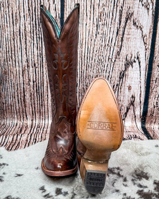 Cognac Charm Corral Boots – Women's Boots from Bronco Western Supply Co.