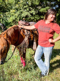 Cow Horse Junkie Tee - Legacy Tee - Apparel - Bronco Western Supply Co. - Bronco Western Supply Co.