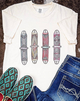 Cowboy Cinches Graphic Tee - Cream – Shirts & Tops from Bronco Western Supply Co.