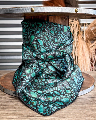 Cowgirl Cluster Wild Rag by Sterling Kreek – Accessories from Bronco Western Supply Co.