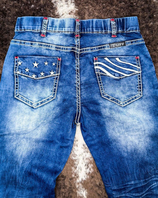 Cowgirl Tuff American Trouser Pull - On Trouser Jeans – Apparel from Bronco Western Supply Co.