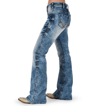 Cowgirl Tuff Blazin' Trouser Jeans – Apparel from Bronco Western Supply Co.