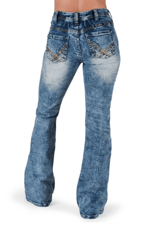 Cowgirl Tuff Blazin' Trouser Jeans – Apparel from Bronco Western Supply Co.