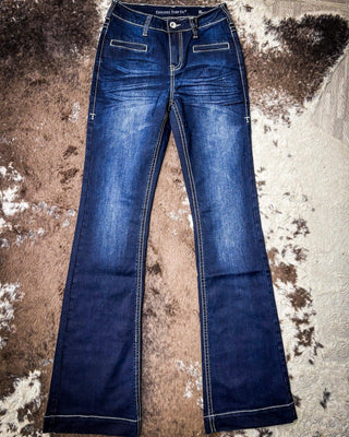 Cowgirl Tuff Boot Stitch Trouser Jeans – Apparel from Bronco Western Supply Co.
