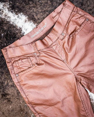 Cowgirl Tuff Brown Sugar Pull - On Trouser Jeans – Apparel from Bronco Western Supply Co.