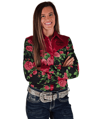 Cowgirl Tuff Classic Rose Pullover Button Up – Apparel from Bronco Western Supply Co.