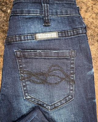 Cowgirl Tuff Deep Sapphires Trouser Jeans – Apparel from Bronco Western Supply Co.