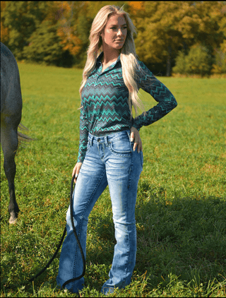 Cowgirl Tuff DFMI Bleached Bootcut Jeans – Apparel from Bronco Western Supply Co.