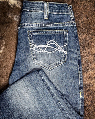 Cowgirl Tuff Don't Fence Me In Bootcut Jeans – Apparel from Bronco Western Supply Co.