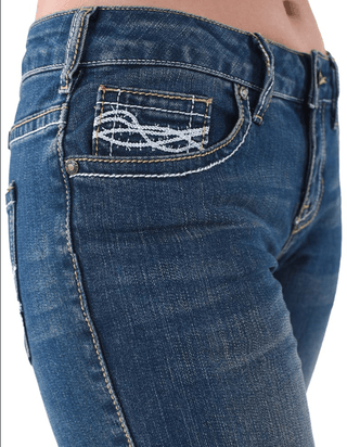 Cowgirl Tuff Don't Fence Me In Bootcut Jeans – Apparel from Bronco Western Supply Co.