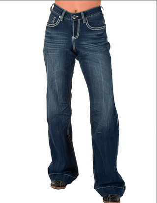 Cowgirl Tuff Edgy Wide Leg Jeans – Apparel from Bronco Western Supply Co.