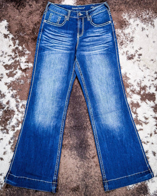 Cowgirl Tuff Edgy Wide Leg Jeans – Apparel from Bronco Western Supply Co.