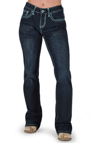 Cowgirl Tuff Gem Bootcut Jeans – Apparel from Bronco Western Supply Co.