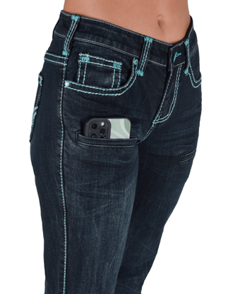 Cowgirl Tuff Gem Bootcut Jeans – Apparel from Bronco Western Supply Co.