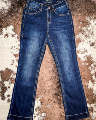 Cowgirl Tuff Indigo Classic Bootcut Jeans – Apparel from Bronco Western Supply Co.