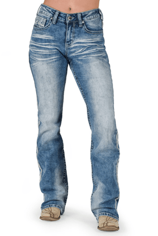 Cowgirl Tuff Journey Bootcut Jeans – Apparel from Bronco Western Supply Co.