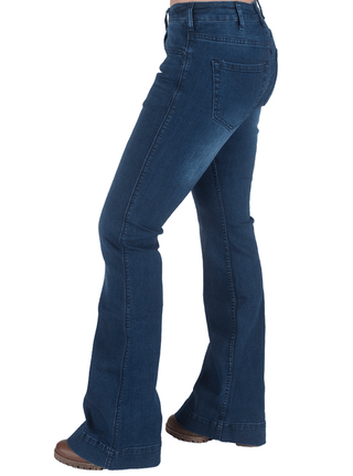 Cowgirl Tuff Just Tuff Trouser Jeans – Apparel from Bronco Western Supply Co.