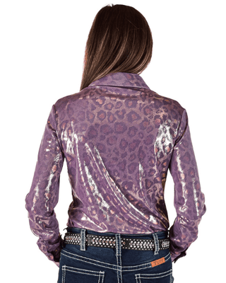Cowgirl Tuff Lavender Safari Pullover Button Up – Apparel from Bronco Western Supply Co.