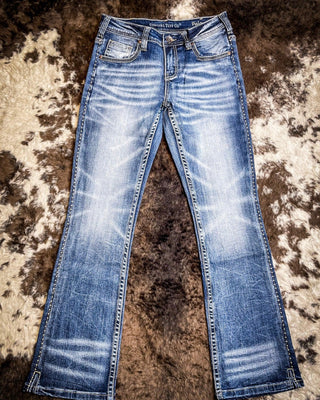 Cowgirl Tuff Palomino Bootcut Jeans – Apparel from Bronco Western Supply Co.