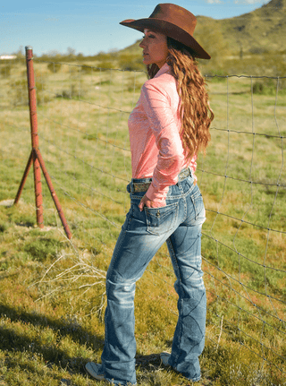 Cowgirl Tuff Palomino Bootcut Jeans – Apparel from Bronco Western Supply Co.