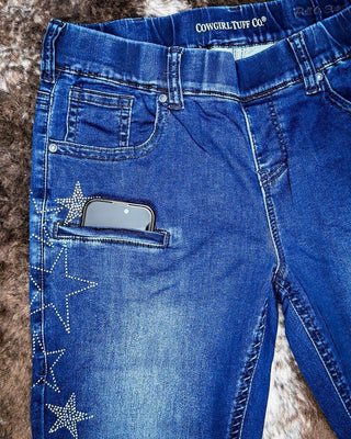 Cowgirl Tuff Pull - On Star Trouser – Apparel from Bronco Western Supply Co.