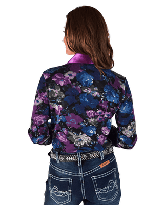 Cowgirl Tuff Purple Meadow Pullover Button Up – Apparel from Bronco Western Supply Co.