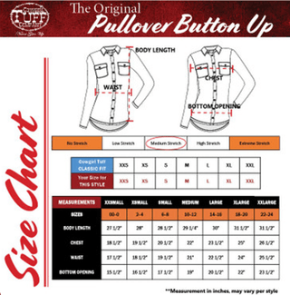 Cowgirl Tuff Ranch Ready Pullover Button Up with Brown Suede – Apparel from Bronco Western Supply Co.