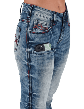 Cowgirl Tuff Red Roan Bootcut Jeans – Apparel from Bronco Western Supply Co.