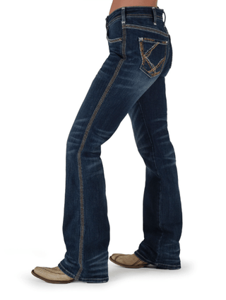 Cowgirl Tuff Rusty Barbed Wire Bootcut Jeans – Apparel from Bronco Western Supply Co.