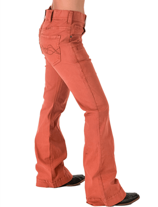 Cowgirl Tuff Rusty Pull - On Trouser Jeans – Apparel from Bronco Western Supply Co.