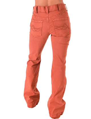 Cowgirl Tuff Rusty Pull - On Trouser Jeans – Apparel from Bronco Western Supply Co.