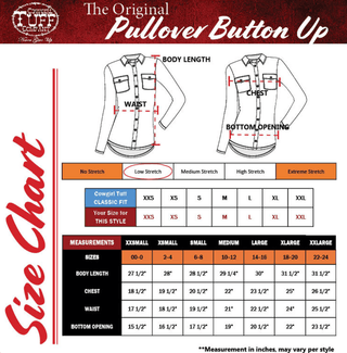 Cowgirl Tuff Spurfire Pullover Button Up with Rose Gold Metallic Foil – Apparel from Bronco Western Supply Co.